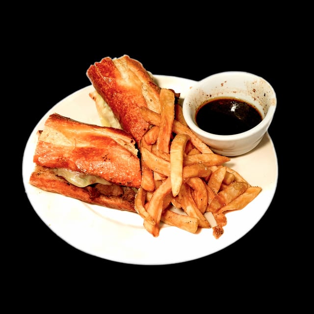 French Dip Sandwich.