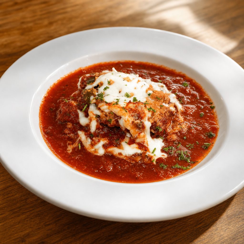 Meat Lasagna.