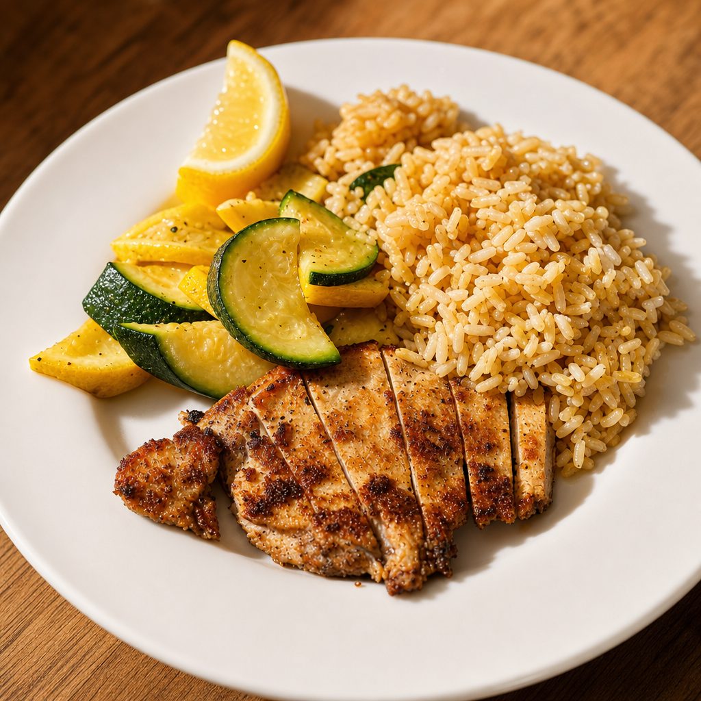 Chicken & Rice.