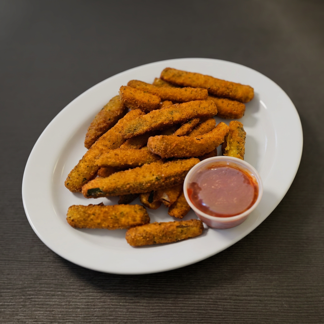 Fried Zucchini.